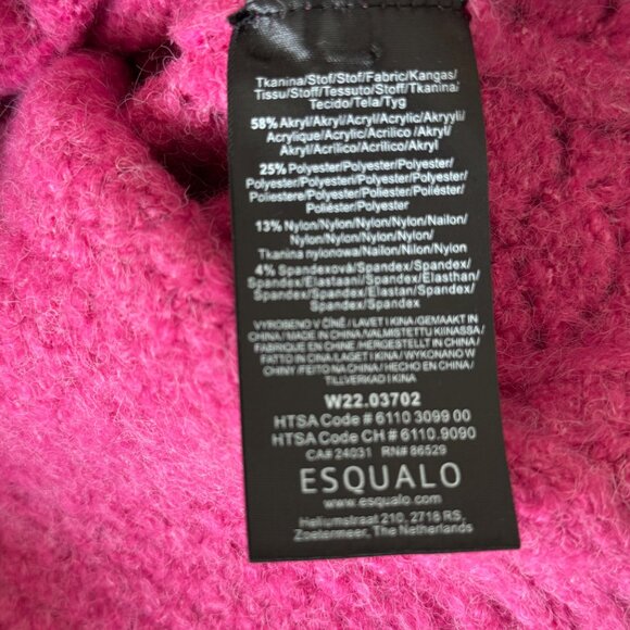 Esqualo Pink Cardigan Sweater — Elegant & Cozy! - Picture 6 of 6